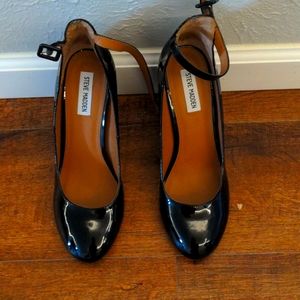 Steve Madden Black Patent Leather Heels